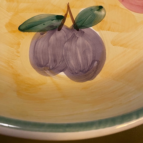 Frutta by CALECA, an Italian company. This is a chop plate of 11.25 inches round - Picture 6 of 16